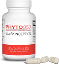 Skinception Phyto350 Fórmula Avanzada de Fitoceramidas - 30 Cápsulas Suplemento de Ceramidas Vegetales para la Hidratación, Elasticidad y Apoyo al Envejecimiento Saludable de la Piel (Suministro de 1 mes)