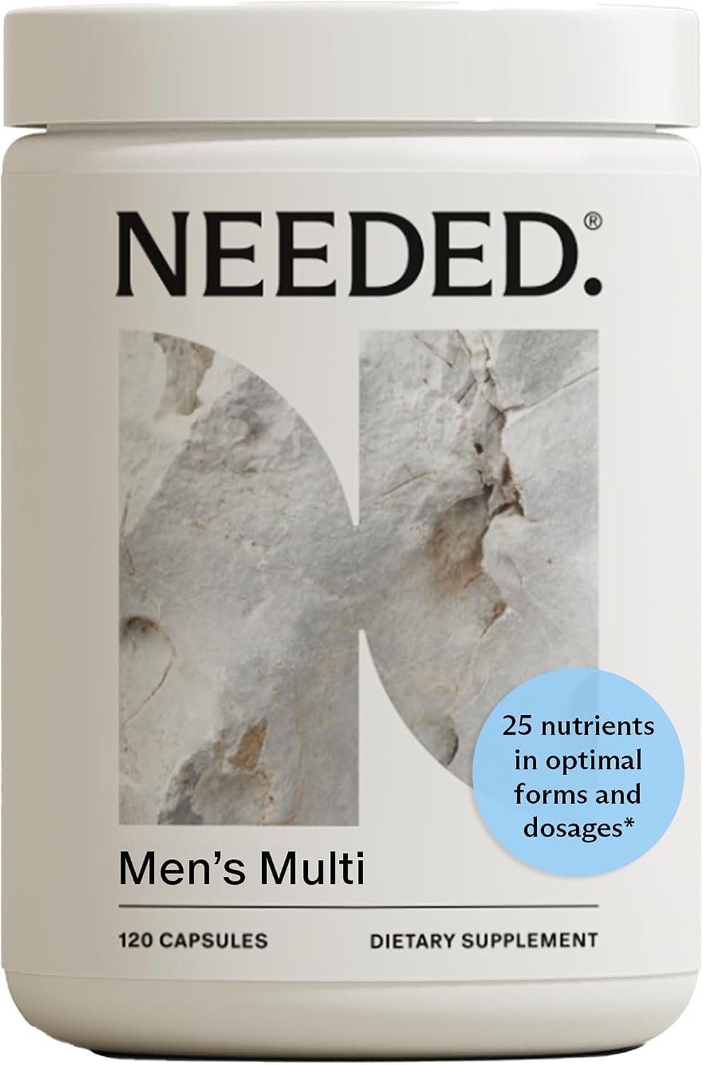 Needed. Multivitamínico para Hombres - 25 Nutrientes para Fertilidad y Salud Masculina