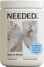 Needed. Multivitamínico para Hombres - 25 Nutrientes para Fertilidad y Salud Masculina