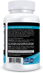 Nordic Naturals Vitamin D3 Gummies Sport, Wild Berry - 120 Gominolas - 1000 UI Vitamina D3