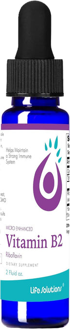 Life Solutions Suplemento de Vitamina B2 (Riboflavina)