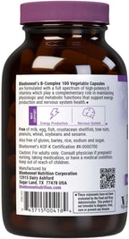 Bluebonnet Nutrition B Complex, Complejo B Completo, 100 Cápsulas