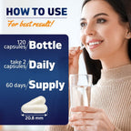 Vitamatic Goma de Masilla 1000 mg por ración, 120 cápsulas