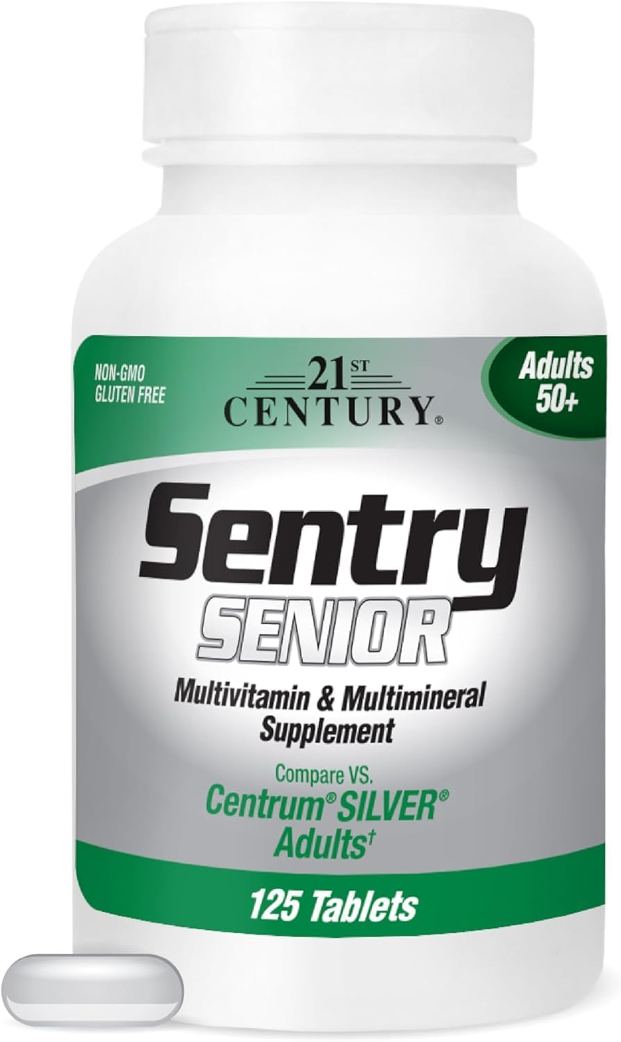 21st Century Sentry Senior 50+ Comprimidos, 100 unidades (Paquete de 2)