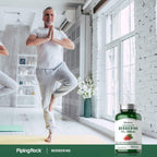 Piping Rock Berberina HCL Cápsulas 500mg - 120 Cápsulas - Extracto de Berberina - No Transgénico, Sin Gluten
