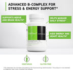 DAVINCI Labs B Complex-75 - B Complex with 11 Vitamins, 60 Capsules