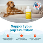 Paramount Pet Health Multivitamínico Líquido para Perros con Probióticos, 946 ml