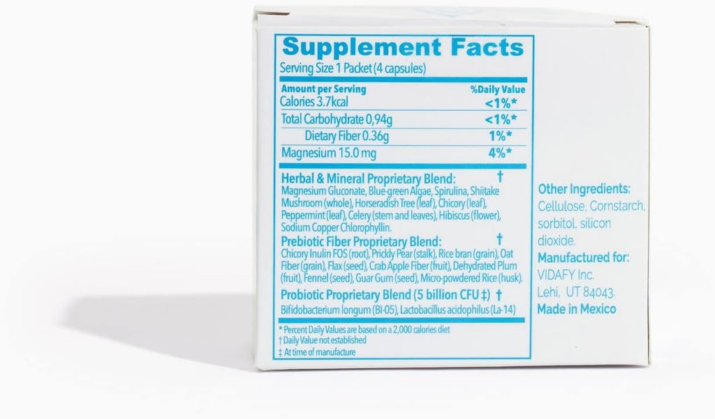Synbiofy - 3 Pack (120 Cápsulas) Suplementos Naturales