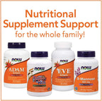 NOW Foods Adam Multivitamínico para Hombres - 180 Cápsulas Blandas