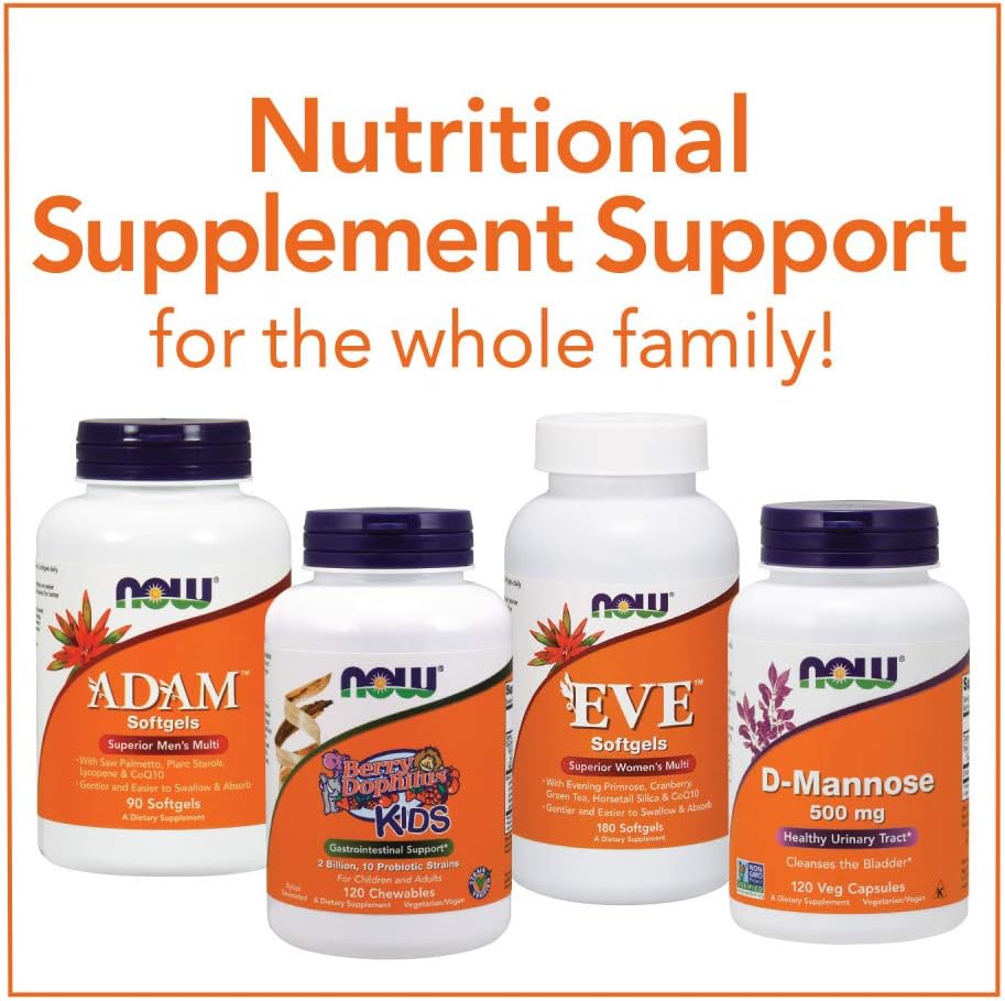 Now Foods Adam Multivitamínico para Hombres - 120 Comprimidos