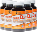 Sunshine Naturals Vitamina D3 10.000 UI (250 mcg) – 100 Cápsulas Blandas (Pack de 5)