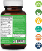PURE ESSENCE LABS LifeEssence Multivitamin for Women and Men - Natural Herbal Supplement with Vitamin D, D3, B12, Biotin, and Whole Foods - 120 Tablets
