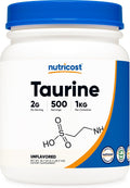 Nutricost Taurina en Polvo (1 kg) - 500 porciones