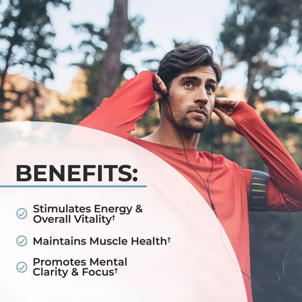 Multivitamínico para Hombres con Vitamina C, A, B, D3, E y Zinc - 60 Comprimidos
