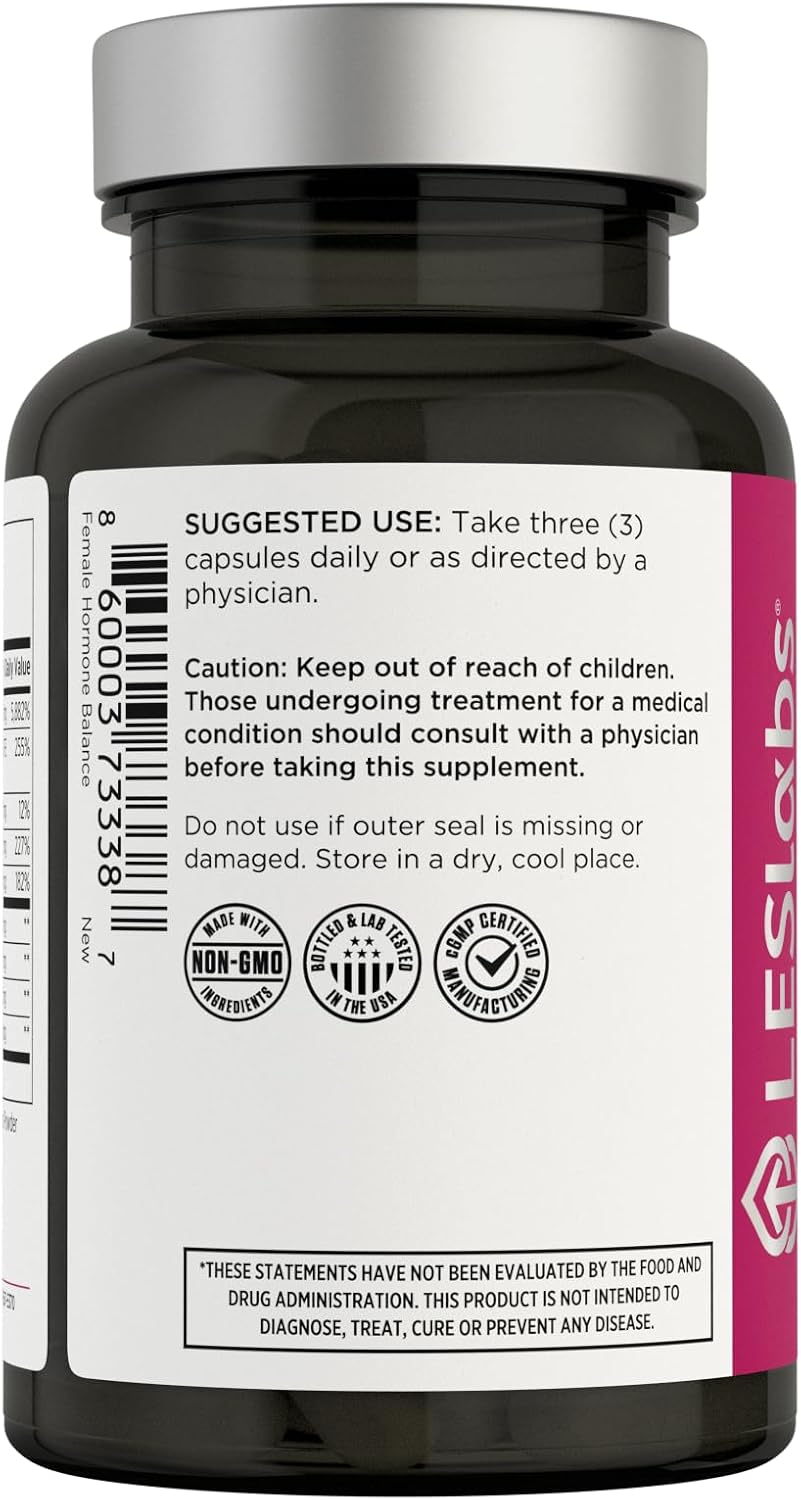LES Labs Female Hormone Balance – Equilibrio Hormonal Femenino
