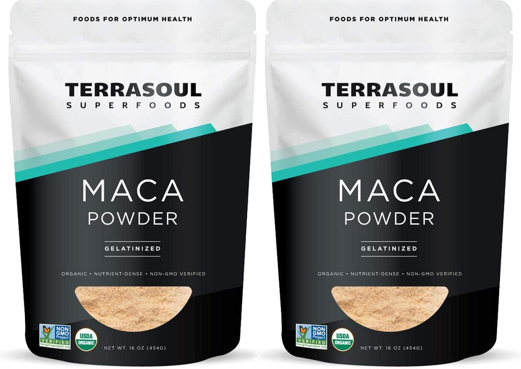 Terrasoul Superfoods Maca Orgánica Gelatinizada - 454 g (16 oz)