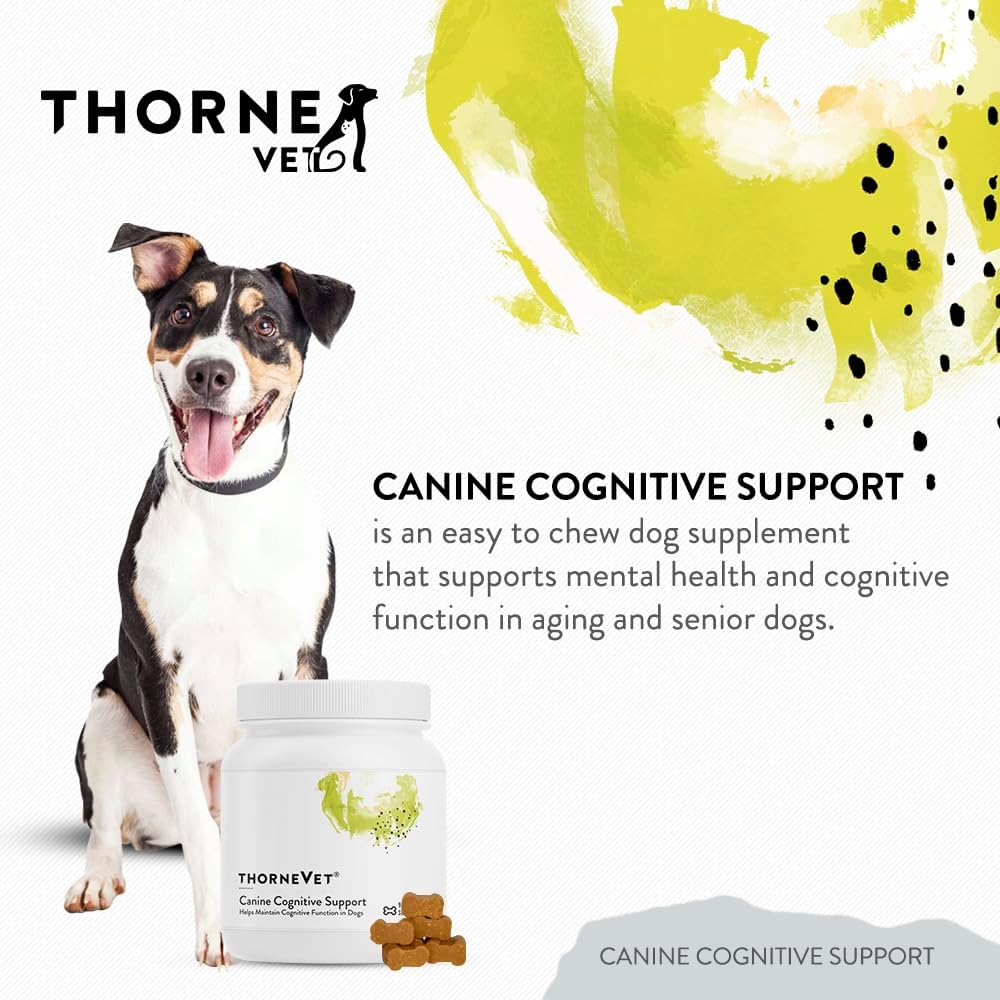 ThorneVet Apoyo Cognitivo Canino en Golosinas Blandas para Perros Mayores - 90 unidades