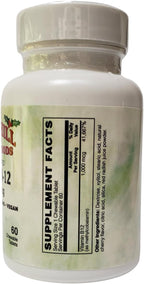 Holly Hill Health Foods Coenzymated Methyl B-12 1000 mcg - 60 Comprimidos Sabor Cereza
