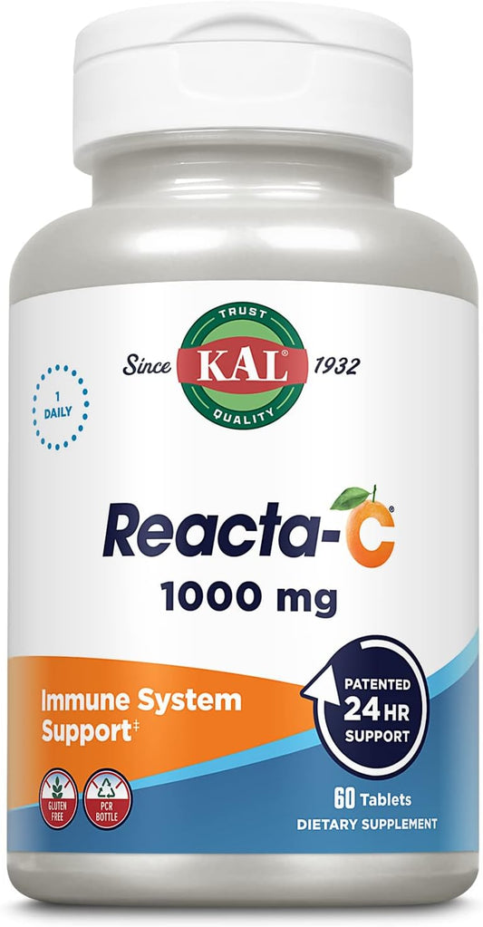 KAL Reacta-C with Bioflavonoids - 60 Tablets