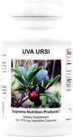 Supreme Nutrition Uva Ursi, 60 Cápsulas Vegetales de Gayuba Pura