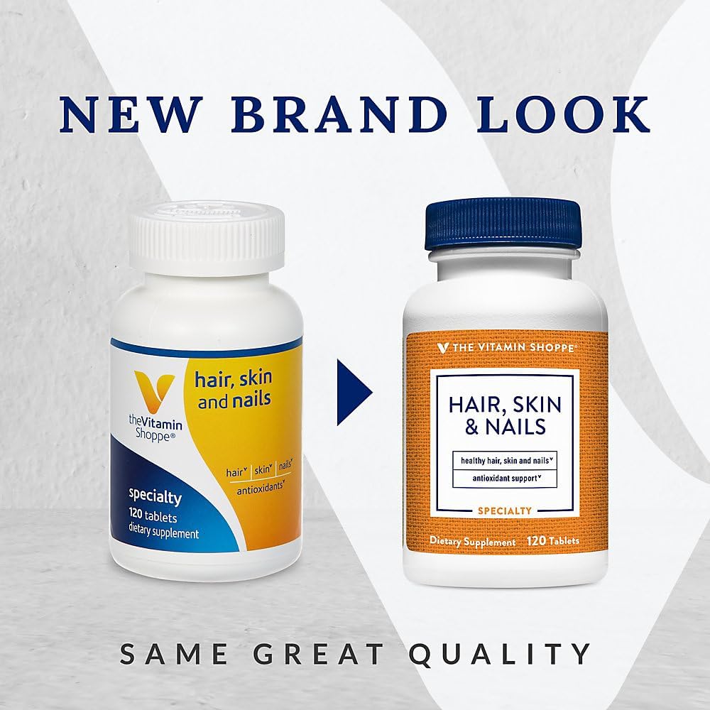 The Vitamin Shoppe Biotina 400 mcg - 120 Tablets
