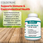 Hybrid Nutraceuticals Calostro Bovina - 240 Cápsulas (500 mg, 30% IgG)