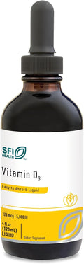 Vitamina D3 5000 UI Gotas Líquidas - Klaire Labs SFI Health