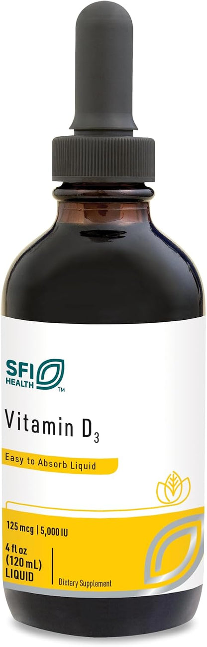 Vitamina D3 5000 UI Gotas Líquidas - Klaire – Contribuye al mantenimiento de los huesos en condiciones normales.* – Image 1