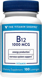 The Vitamin Shoppe Vitamina B12 1000mcg - 300 Comprimidos Sublinguales