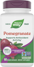 Nature's Way Granada, Extracto Estandarizado, 350 mg, 60 Cápsulas
