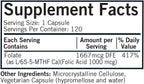 Kirkman - 5-MTHF - 5-Metiltetrahidrofolato - Folato para el Mantenimiento Celular