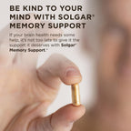 Solgar Memory Support - Complemento para la Memoria y el Enfoque con Nutricog y Vitamina D