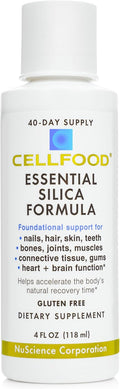 Cellfood Silica Anti-Aging Formula - 118 ml - Líquido de silicio biodisponible