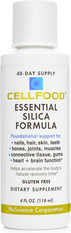 Cellfood Silica Anti-Aging Formula - 118 ml - Líquido de silicio biodisponible