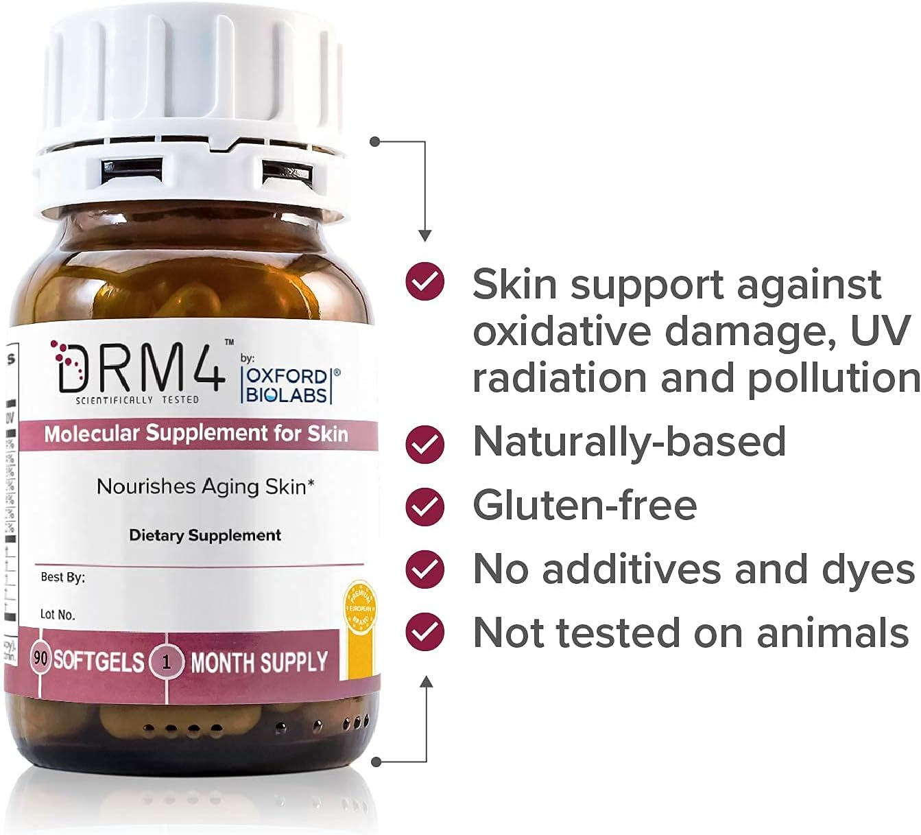 DRM4 Suplemento para la Piel - Oxford Biolabs