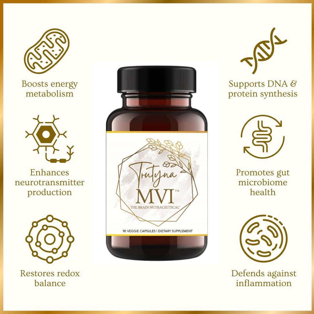 Trutyna MVI - Complejo de Vitaminas y Minerales para la Salud Cerebral y Vestibular