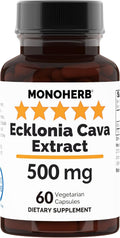 MONOHERB Ecklonia Cava Extract 500 mg - 60 Cápsulas Vegetarianas