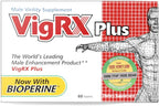 VigRX Plus - Suplemento Herbal para la Vitalidad Masculina - 60 Comprimidos (3 Cajas)