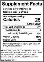 Quality Choice Vitamina C Gotas, Sabor Cítrico, 30 Pastillas