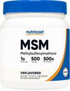 Nutricost MSM Puro en Polvo 500 Gramos (Metilsulfonilmetano)