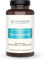 Natural Immunity - Apoyo Inmunológico Botánico con Orégano, Reishi, Zinc, Vitamina C y Quercetina | 60 Cápsulas (1 Mes)