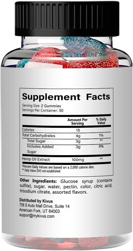 kivus SerenityGarden - Serenity Garden Gummies (Single, 60 Gummies)