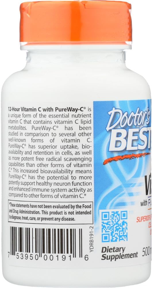 Pure Way-C de Doctor's BEST - 60 Comprimidos
