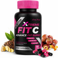 Fit C Xtreme Metabolism Support – Suplemento Herbal con Té Verde, Camu Camu y Jengibre – 60 Cápsulas