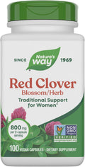 Nature's Way Trébol Rojo 800 mg - 100 Cápsulas Veganas