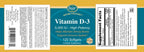 Baar Vitamina D3 5000 UI, 120 Cápsulas Blandas