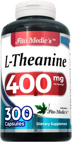 FITO MEDIC'S Lab L-Teanina 400 mg, 300 Cápsulas