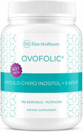 Suplemento Myo-Inositol y D-Chiro Inositol con Folato Activo - Ratio 40:1 - (180 dosis, 387g)
