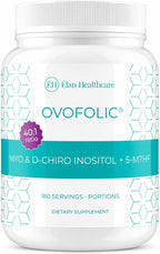 Suplemento Myo-Inositol y D-Chiro Inositol con Folato Activo - Ratio 40:1 - (180 dosis, 387g)