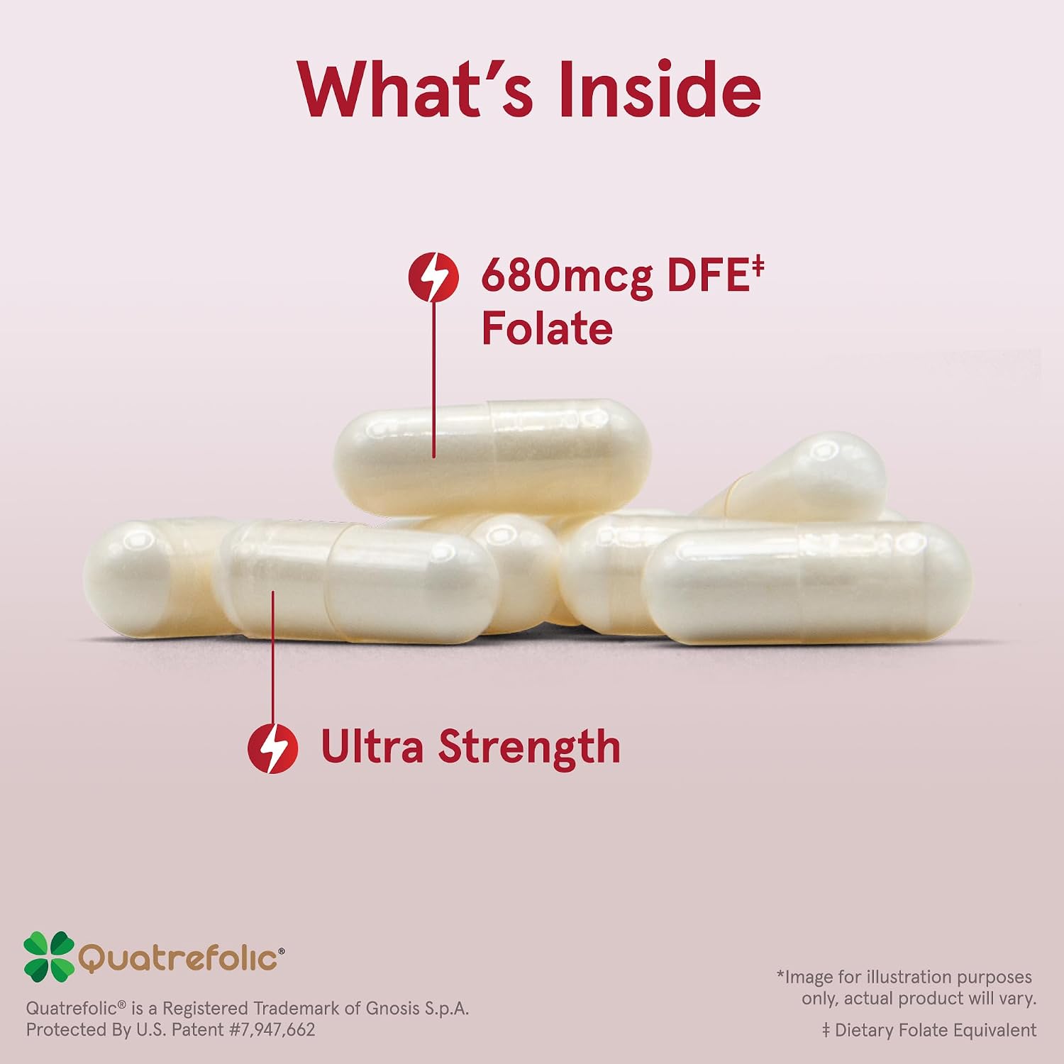 Jarrow Formulas Methyl Folate 1000 mcg - 100 Cápsulas Vegetales